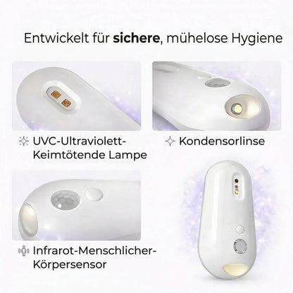 Selbstreinigender UV-Toilettenreiniger mit Nachtlicht
