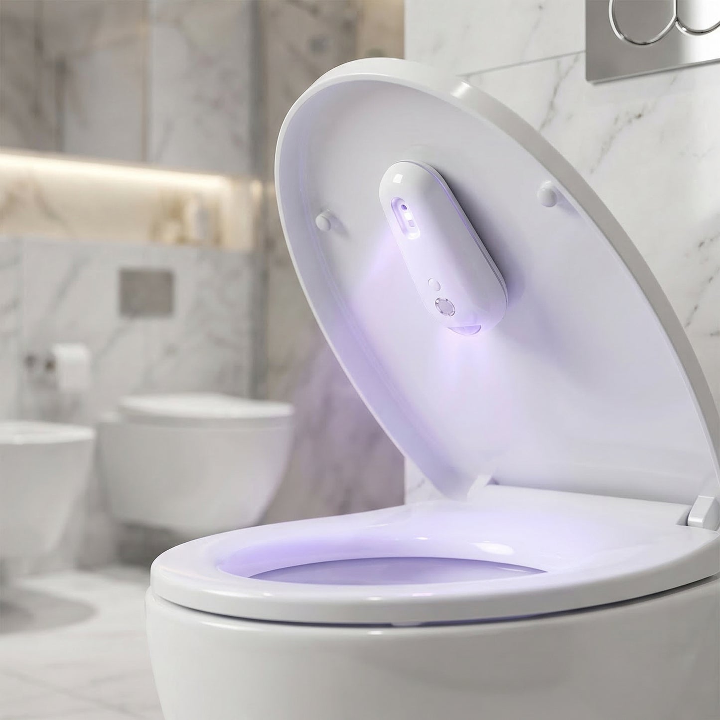 Selbstreinigender UV-Toilettenreiniger mit Nachtlicht