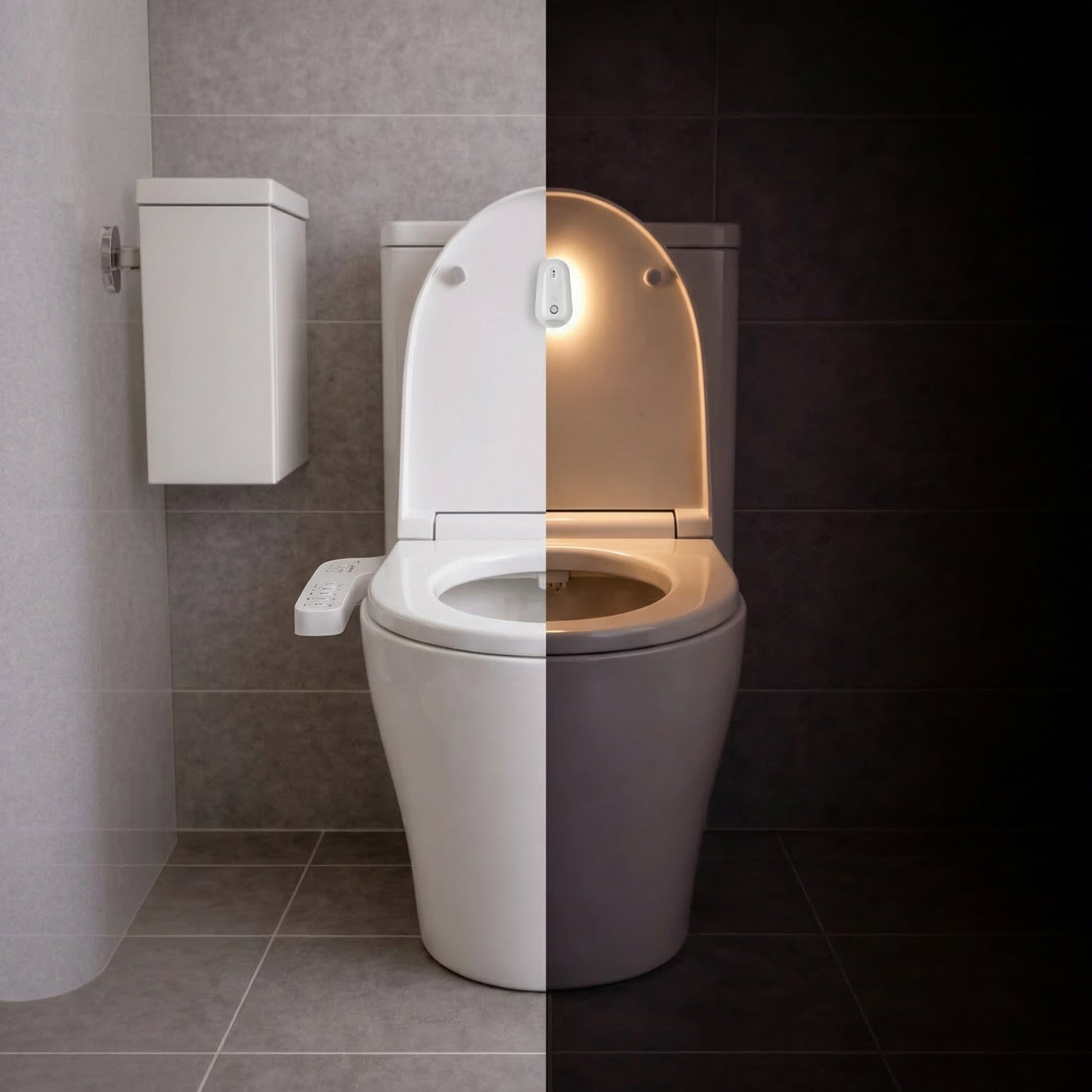 Selbstreinigender UV-Toilettenreiniger mit Nachtlicht